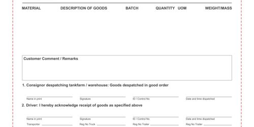 Sasol-Group-Services-33787-CS-Delivery-Note-Non-Dangerous-Goods