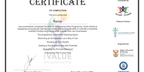 Valued-Citizens-Initiative-31884-Avon-Peaking-Certificates-Umfolozi-TVET-College
